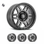 TUNDRA (17x8.50) 4 TITANIUM SIX SPEED 5x150 +25 Offset