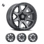 TUNDRA (17×8.50) 4 x REBOUND TITANIUM SIX SPEED 5×150 +25 Offset