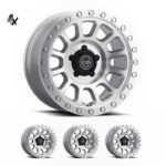 F-150 (17x8.5) 4x HULSE SILVER MACHINED 6x135 +6 OFFSET