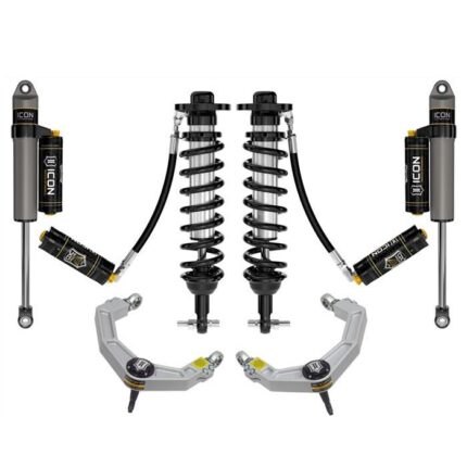 ICON 2021+ FORD F150 4WD, 0-2.75" LIFT, STAGE 5 SUSPENSION SYSTEM, BILLET UCA