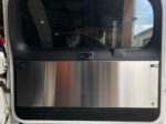KS0053 - Prado150/GX460 Rear Door Drop Down Table  [Natural Stainless] - Image 2
