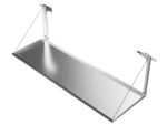 KS0053 - Prado150/GX460 Rear Door Drop Down Table  [Natural Stainless] - Image 11