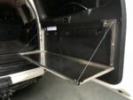 KS0053 - Prado150/GX460 Rear Door Drop Down Table  [Natural Stainless] - Image 3