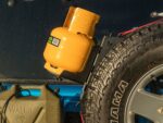 Universal Out-Back Gas Bottle Mount &  Spare Tyre Mount - Image 3