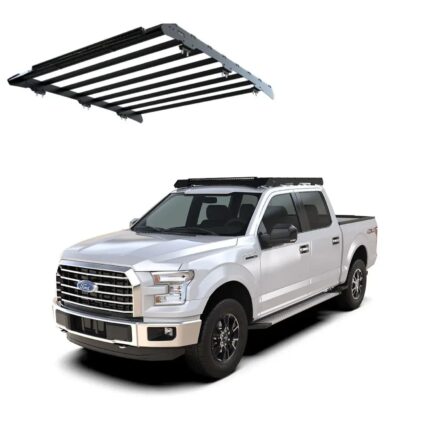 KSFF007T - Ford F-150 Super Crew (2015-2020) Slimsport Roof Rack Kit / Light Bar Ready