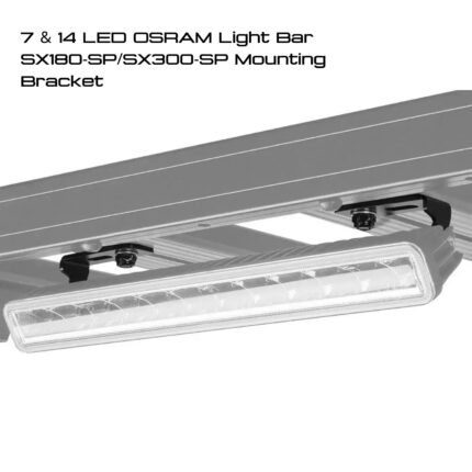 7 & 14 LED OSRAM Light Bar SX180-SP/SX300-SP Mounting Bracket