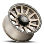 SILVERADO/SUBURBAN/SIERRA 2500HD (18x9) 4 x COMPRESSION BRONZE 8x180 +12 OFFSET - Image 3