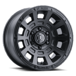 2817858347SB -  THRUST 6x5.5" / 17x8.50 SATIN BLACK