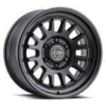 JK/JL/JT (17x8.5) 5x ANZA SATIN BLACK 5x5 -6 OFFSET - Image 4