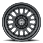 JK/JL/JT (17x8.5) 5x ANZA SATIN BLACK 5x5 -6 OFFSET - Image 3