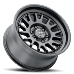 JK/JL/JT (17x8.5) 5x ANZA SATIN BLACK 5x5 -6 OFFSET - Image 2