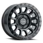JK/JL/JT (17x8.5) 5x HULSE DBL BLACK 5x5 -6 OFFSET - Image 2