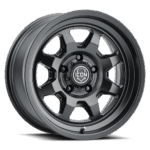 JK/JL/JT (17x8.5) 5x NUEVO SATIN BLACK 5x5 -6 OFFSET - Image 2