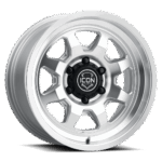 (17x8.5) 4x NUEVO SILVER MACHINED 6x5.5 (0 OFFSET) - Image 4