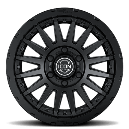 23617855557SB - ICON ALLOYS RECON PRO SAT BLK - 17 X 8.5 / 5 X 150 +25MM
