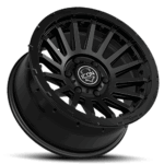 LC100 (17x8.5) 4x RECON PRO SATIN BLACK 5x150 +25 OFFSET - Image 2