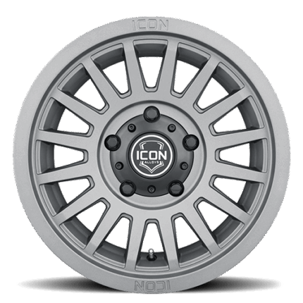 3617858347CH -  ICON ALLOYS RECON SLX CHARCOAL 17 X 8.5 / 6 X 5.5 +0MM / 4.75" BS