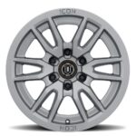 SILVERADO/SUBURBAN/SIERRA 1500 (17x8.50) 4x VECTOR6 TITANIUM 6x5.5" (0 OFFSET) - Image 3