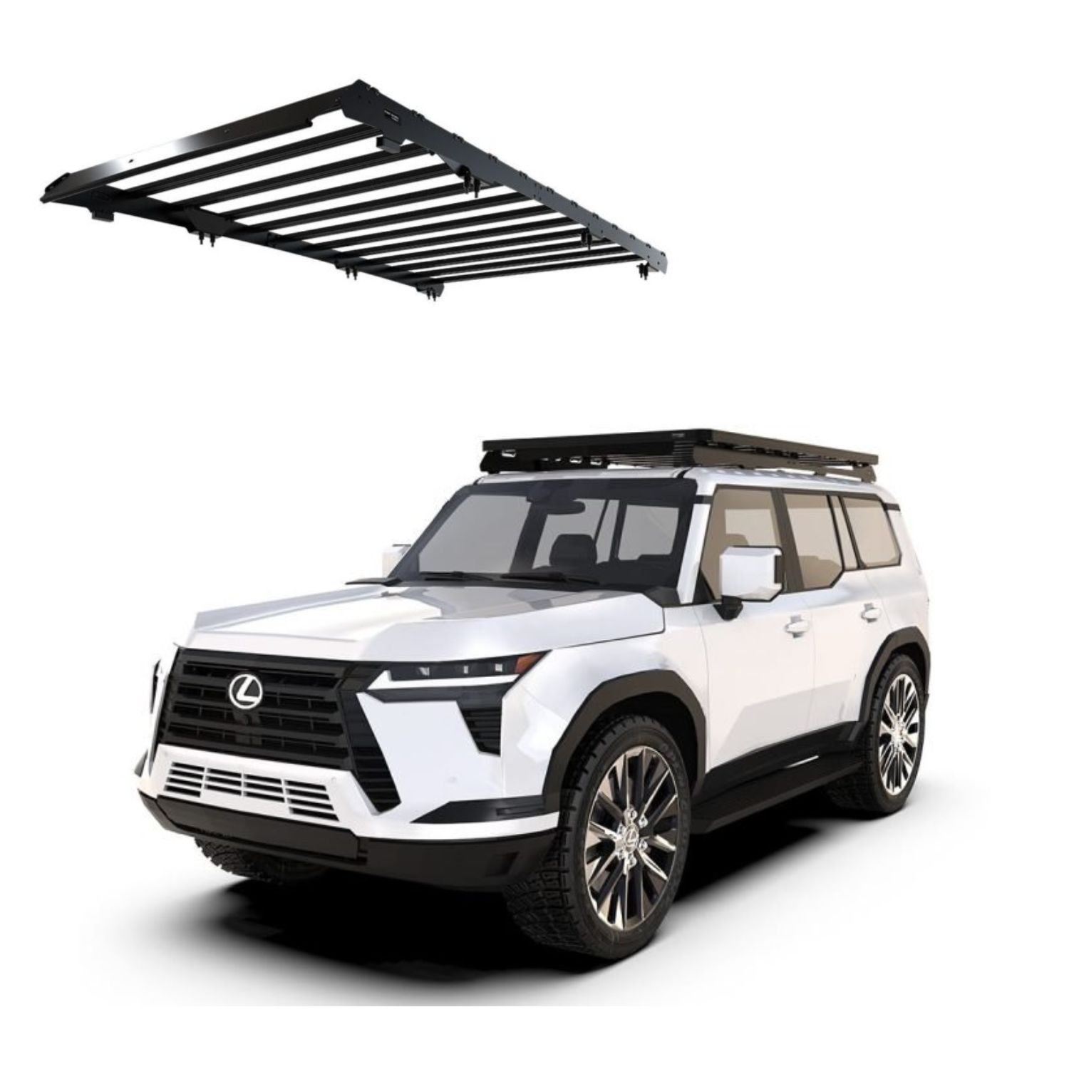 KSLE002T – Lexus GX 550 (2024-Current) Slimsport Roof Rack Kit KSLE002T - Lexus GX 550 (2024-Current) Slimsport Roof Rack Kit - Image 1