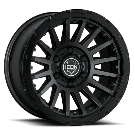 23617858447SB - ICON ALLOYS RECON PRO / SAT BLK/17 X 6 X 5.5 /0MM / 110 MM