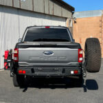 48002857 - F150 Rear Bumper with Wheel Carrier/Jerrycan holder and Provision Towing hook