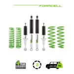 Prado 150 2 Inch Foam Cell Kit - 200-400 Rear Medium with Accessories