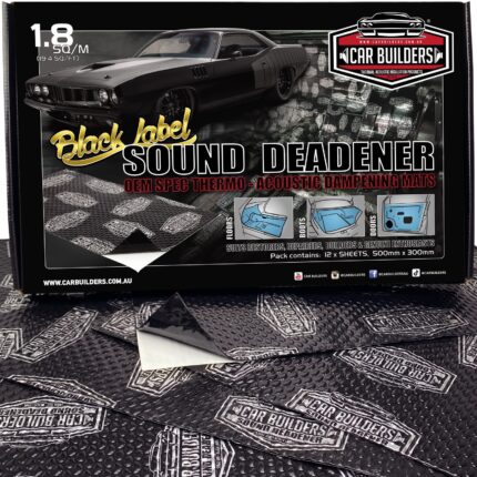 SD_BLK - Sound Deadener - Stage-1-1Box-1.8Sq/m - Black