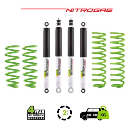Y61 Nitrogas Suspension Kit - 400-800 Rear Heavy