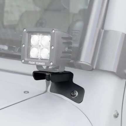 RRAC014 - Jeep Wrangler JK/JKU Windshield Spot Light Brackets