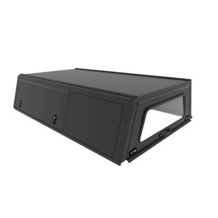 C-S-TL79-E-BT - LC79 SINGLE CAB CANOPY - Explorer - Black Tread
