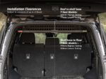 KS0613 - Standalone Rear Roof Shelf to suit Toyota LandCruiser LC300 [Large Side Molle Panels] - Image 10