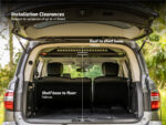 KS0658 - Standalone Rear Roof Shelf to suit Nissan Patrol Y62 [Large Side Molle Panels] - Image 4