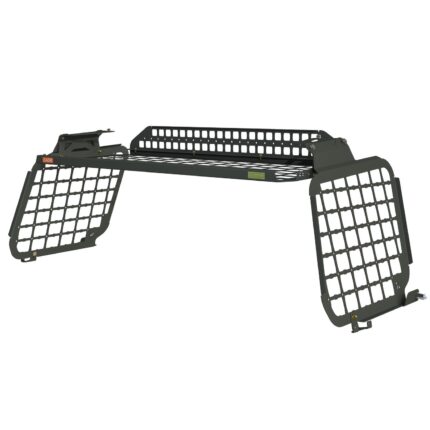 KS0732 - Standalone Rear Roof Shelf to suit Toyota LandCruiser LC200 [With Large Side Molle Panels]