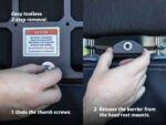KS0781 - Light Cargo & Pet Barrier to suit Toyota LandCruiser 76 2024+ - Image 7