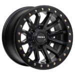 Y61 (17X9) 5x Zullo Matte Black wheels HYBRIDLOCK (6/139) -12 OFFSET - Image 4