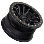 Y61 (17X9) 5x Zullo Matte Black wheels HYBRIDLOCK (6/139) -12 OFFSET - Image 3