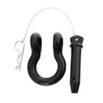 S/B13049B - 3/4" Quick Disconnect D-Ring Shackle (Black) - Image 4
