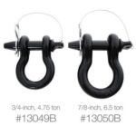 S/B13049B - 3/4" Quick Disconnect D-Ring Shackle (Black) - Image 6