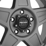 PXA2635-78573 - Pro Comp 35 Series Predator, 17x8.5 Wheel with 5 on 5 Bolt Pattern - Matte Graphite - Image 3