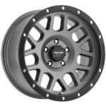 PXA2640-7973 - Pro Comp 40 Series Vertigo Wheel, 17x9 with 5 on 5 Bolt Pattern - Matte Graphite