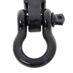 S/B29312B - 2-inch Receiver Mounted D-Ring Shackle (Black) - Image 2