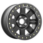 PXA5185-7955 - Pro Comp 75 Series Trilogy Race Beadlock Wheel, 17x9 with 5 on 150 Bolt Pattern - Satin Black