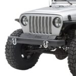 S/B76740D - Jeep TJ/YJ SRC CLASSIC ROCK CRAWLER FRONT BUMPER WITH D-RING (BLACK) - Image 4
