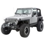 S/B76740D - Jeep TJ/YJ SRC CLASSIC ROCK CRAWLER FRONT BUMPER WITH D-RING (BLACK) - Image 5
