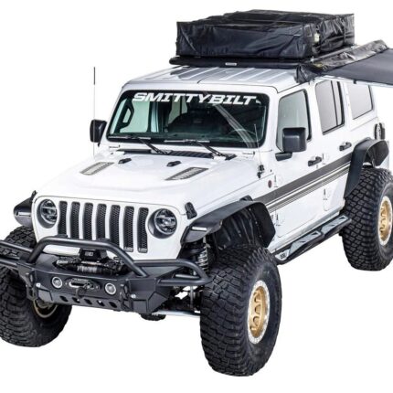 S/B77837 - JL 4 Dr XRC FRONT AND REAR FLAT FENDER FLARE SET