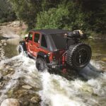 S/B9083235 - Jeep Wrangler JK 4 Dr Bowless Combo Top With Tinted Windows and No Door Uppers (Black Diamond) - Image 12