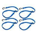 AS36BL4PK - 36" ADJUST-A-STRAP 4PCS BLUE-THE PERFECT BUNGEE