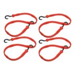 AS36R4PK - 36" ADJUST-A-STRAP 4PCS RED - THE PERFECT BUNGEE