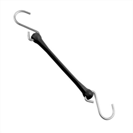B12BK - 12" HEAVY DUTY BUNGEE STRAP - BLACK
