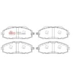 DB1361XP - T3 FRONT BRAKE PADS Y61 (Pair)